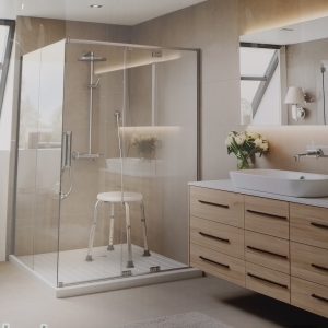 Tabouret de douche Biscarrosse Sanguinet Parentis